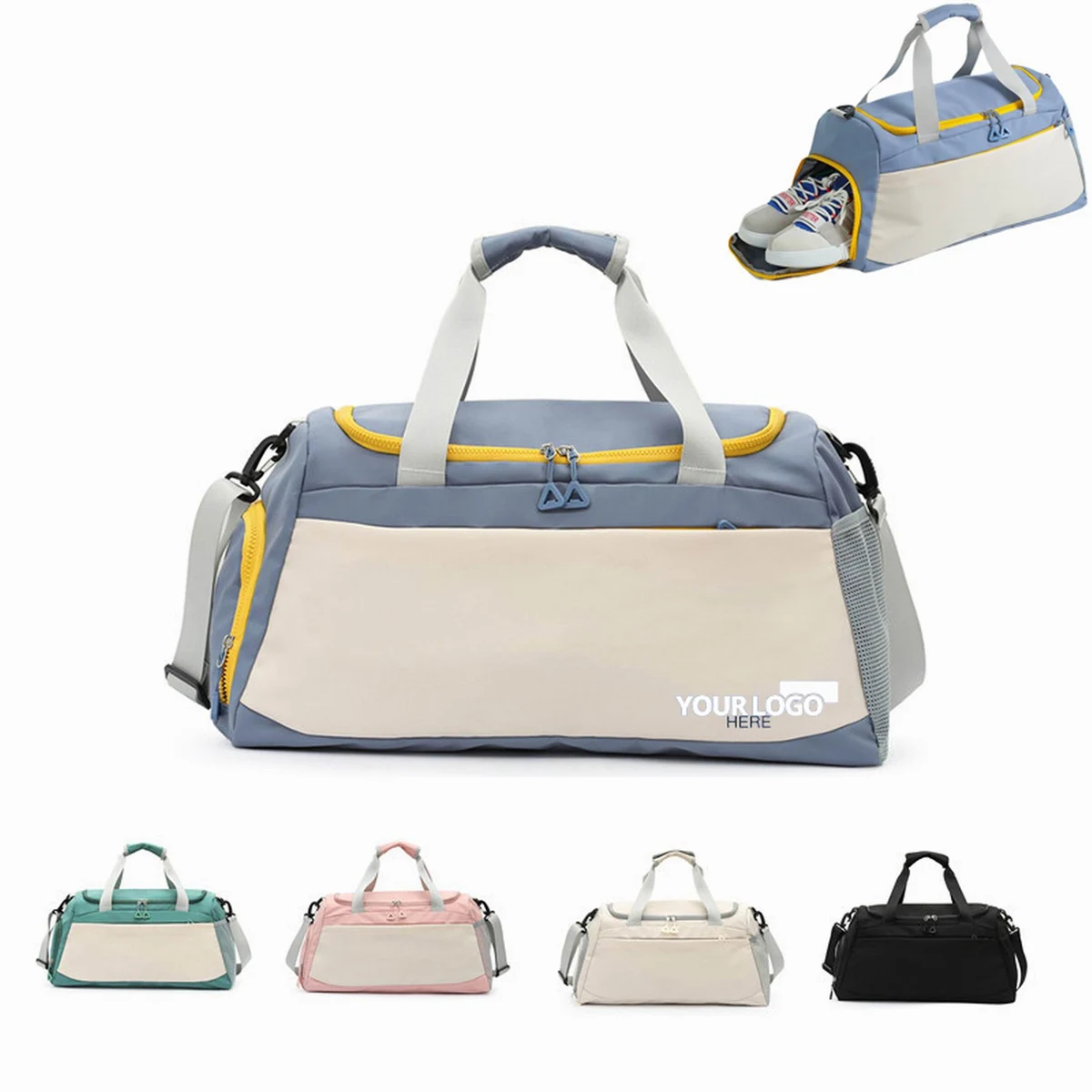 Travel Duffel Bag With Dry Wet Separation 1