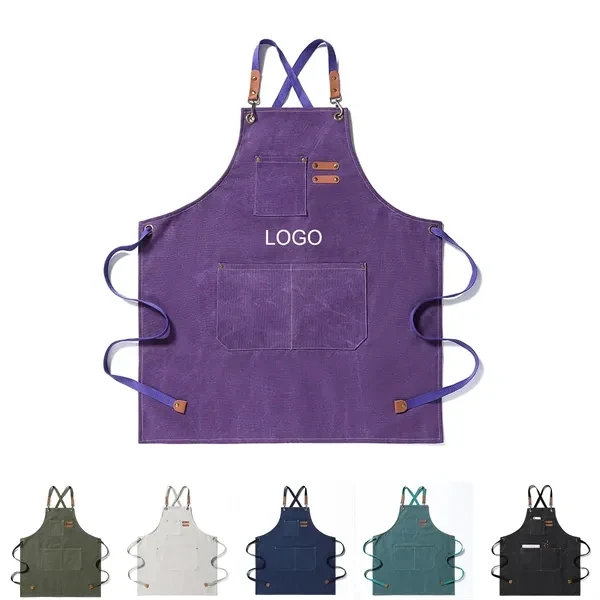 Chef Apron for Men Women with Large Pockets 1