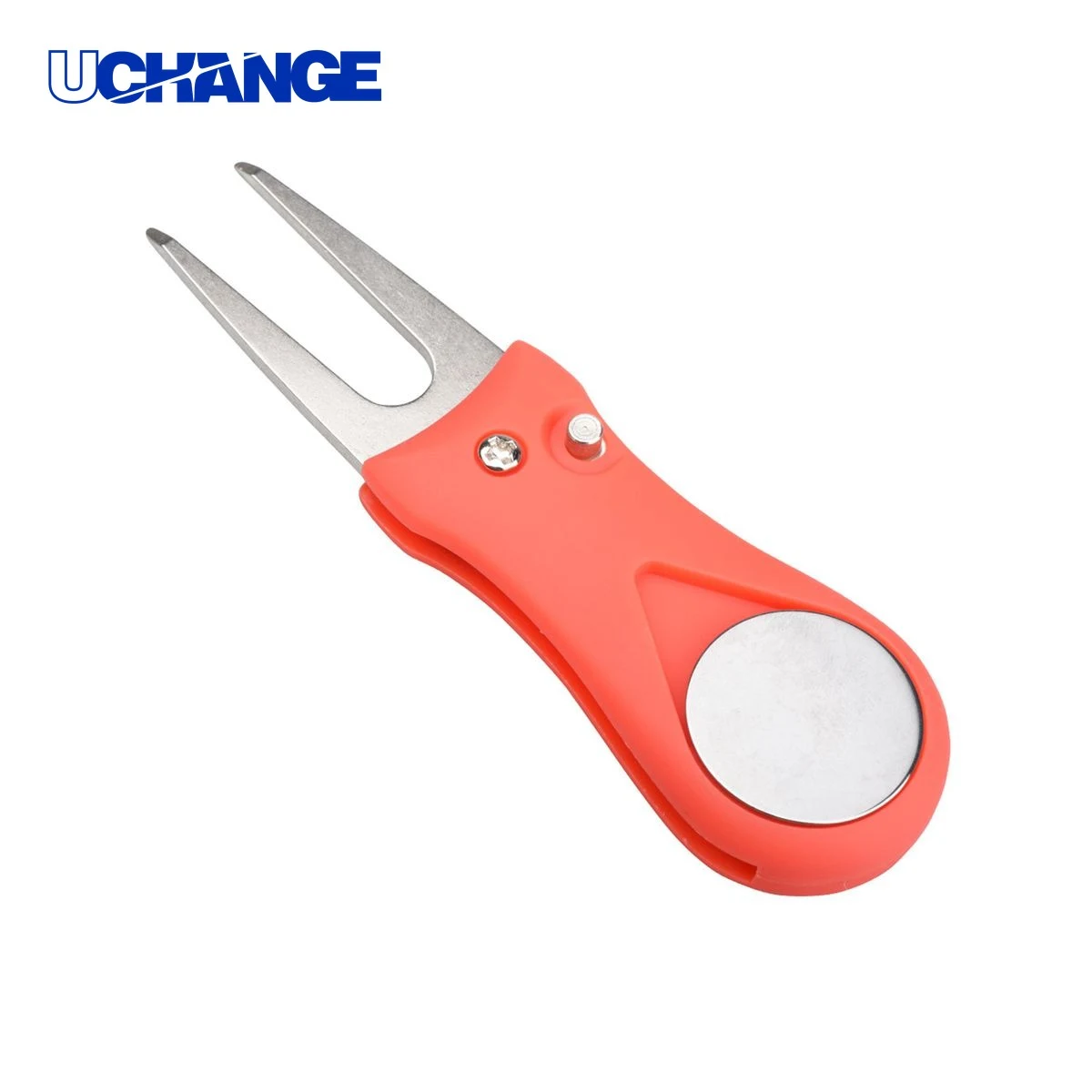 Foldable Metal Golf Divot Repair Tool 4.4 x 1.3 x 0.6 Inch 1