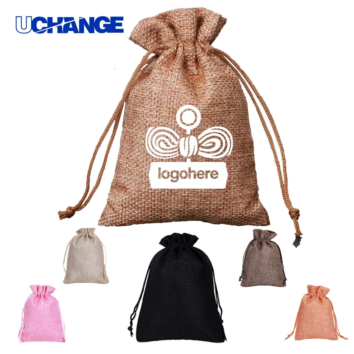 Personalized Drawstring Party Favor Bag 1