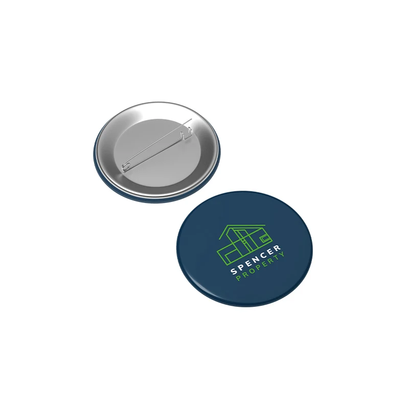 1 1/2" Full Color Pin Back Button 1