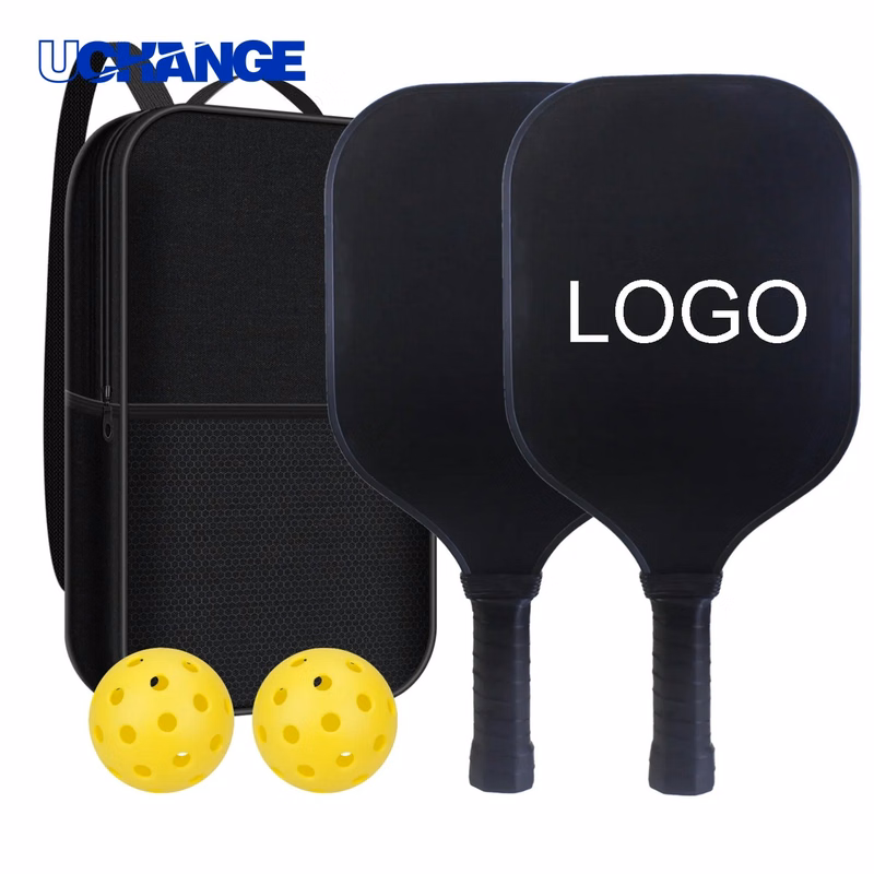 Carbon Fiber Pickleball Paddle Set Lightweight Kit for Outdoor Sports & Training