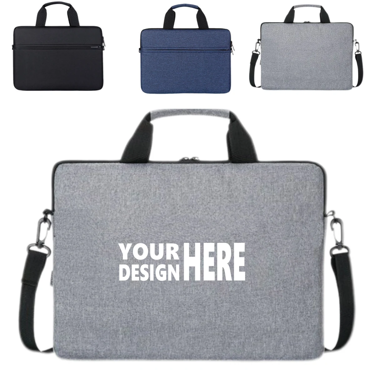 Laptop Tote Featuring a Grab-and-Go Handle & Detachable Shoulder Band 1