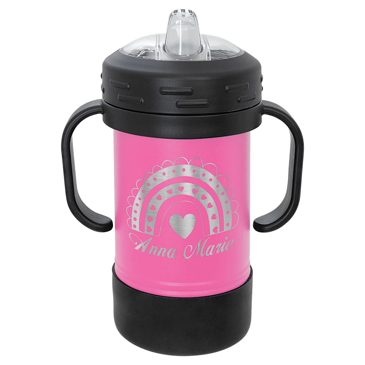 Polar Camel 10 oz. Pink Sippy Cup 1