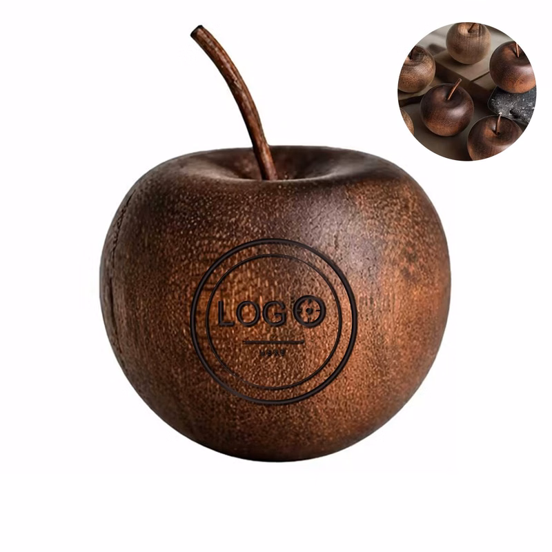 Solid Wood Apple Car Aroma Diffuser