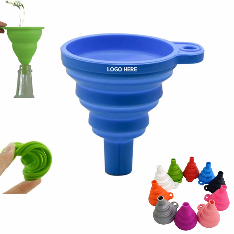 Folding Silicone Funnel Kitchen Tool