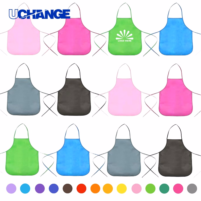 Children Artist Fabric Apron Protective Wear