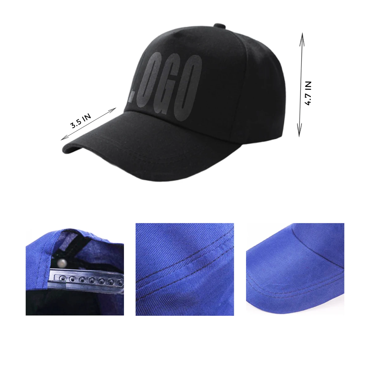 MOQ 10 PCS Everyday - Wear Baseball Cap 1