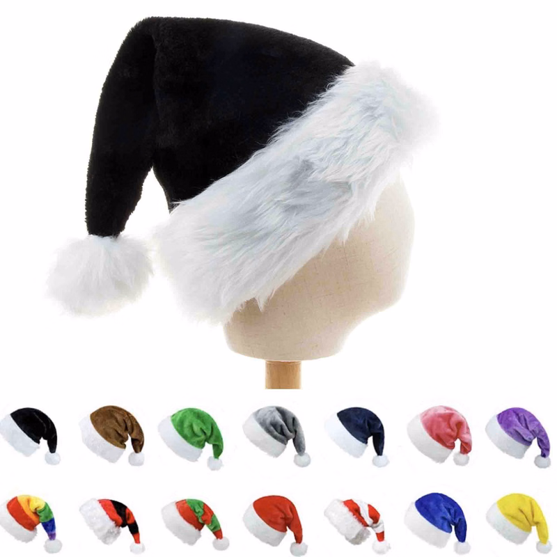 Christmas Santa Plush Hat
