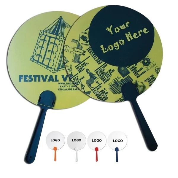 Plastic Hand Fans 1