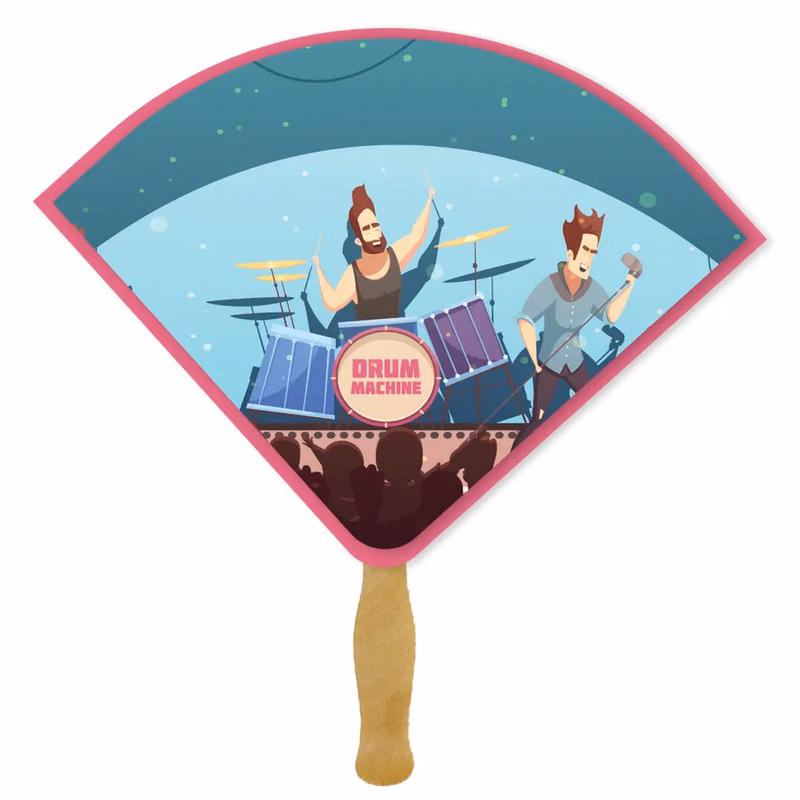 Custom Shape Hand Fan