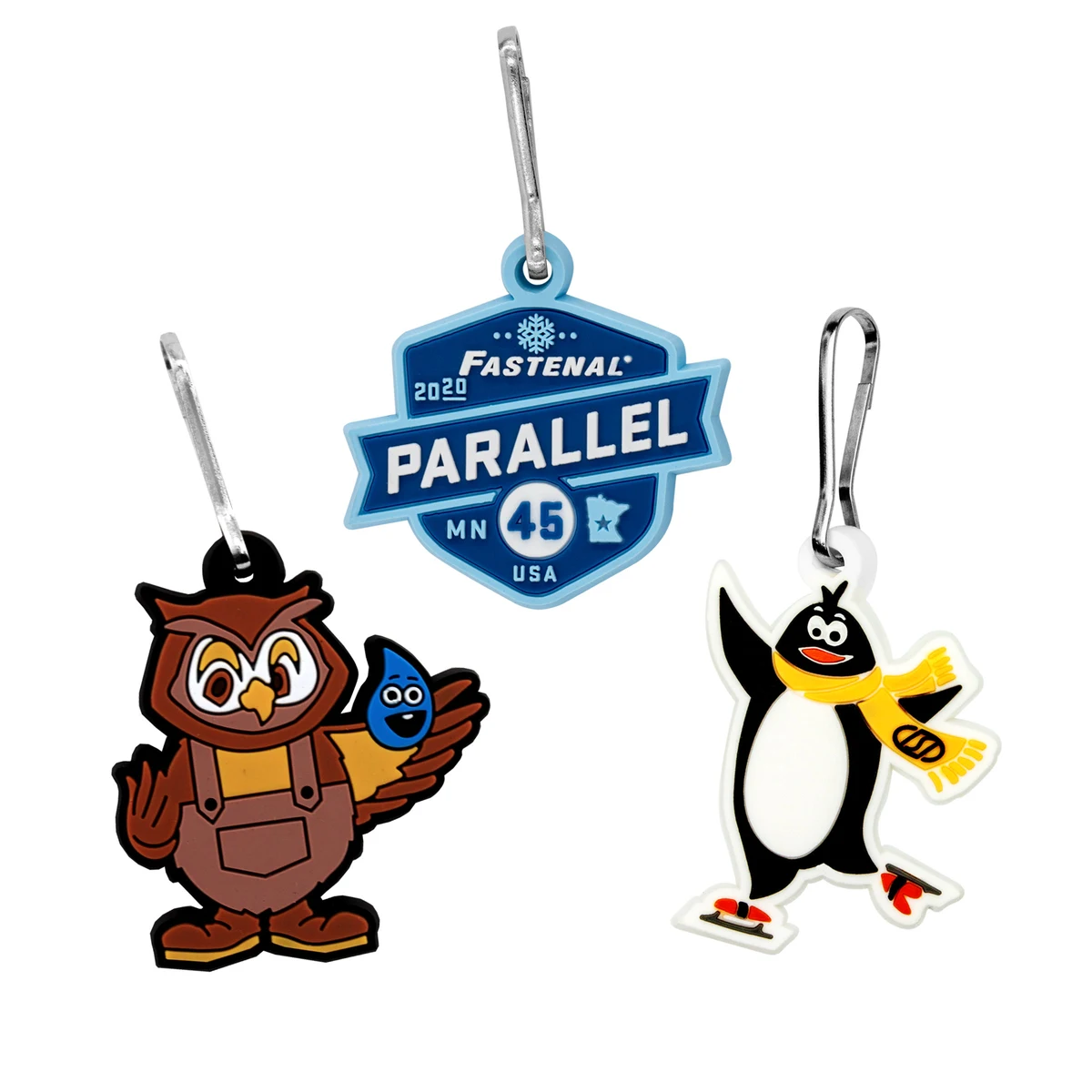 Custom PVC Zipper Pulls (1-1/2") 1