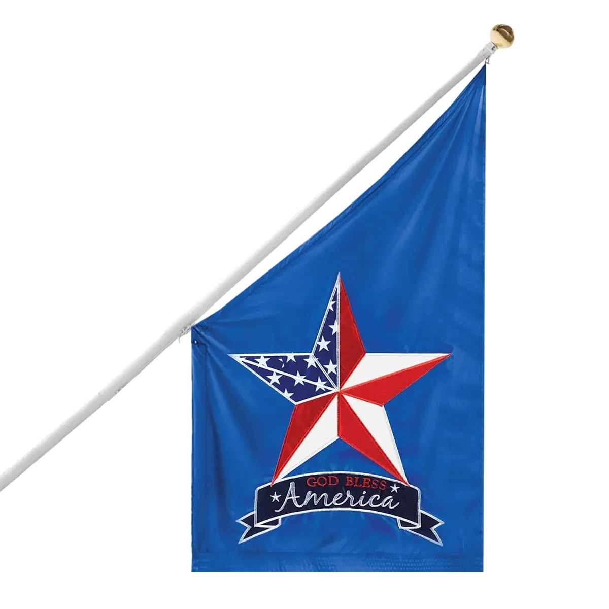 Applique Building Flags 6.93' x 4' 1