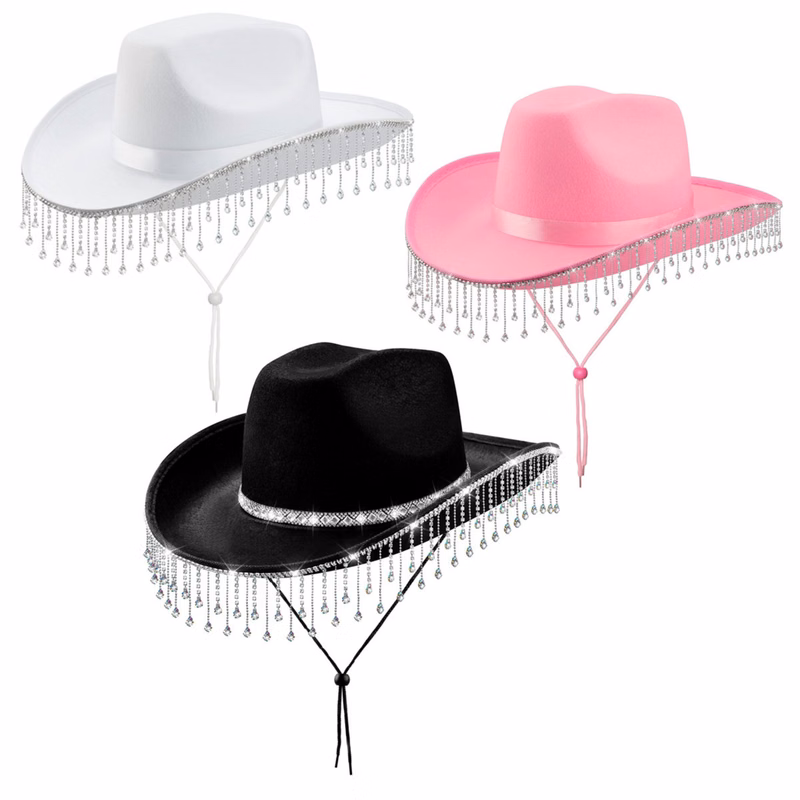 Polyester Felt Western Cowboy Headwear