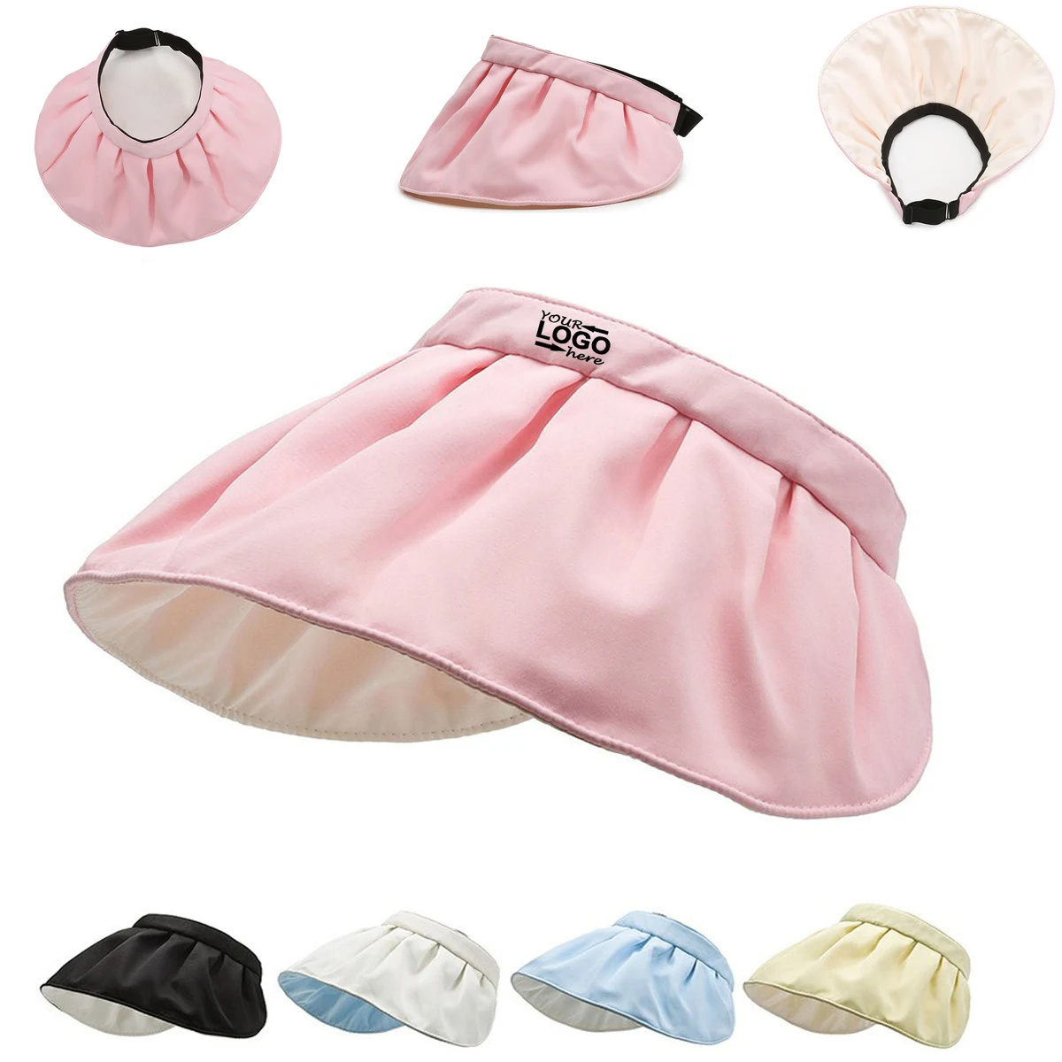 Shell Floral Wide Brim Bucket Hats Rush Service 1