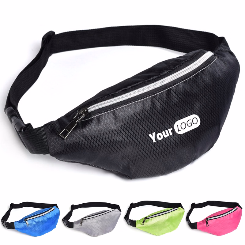 Polyester Fashion Sports Waist Bag