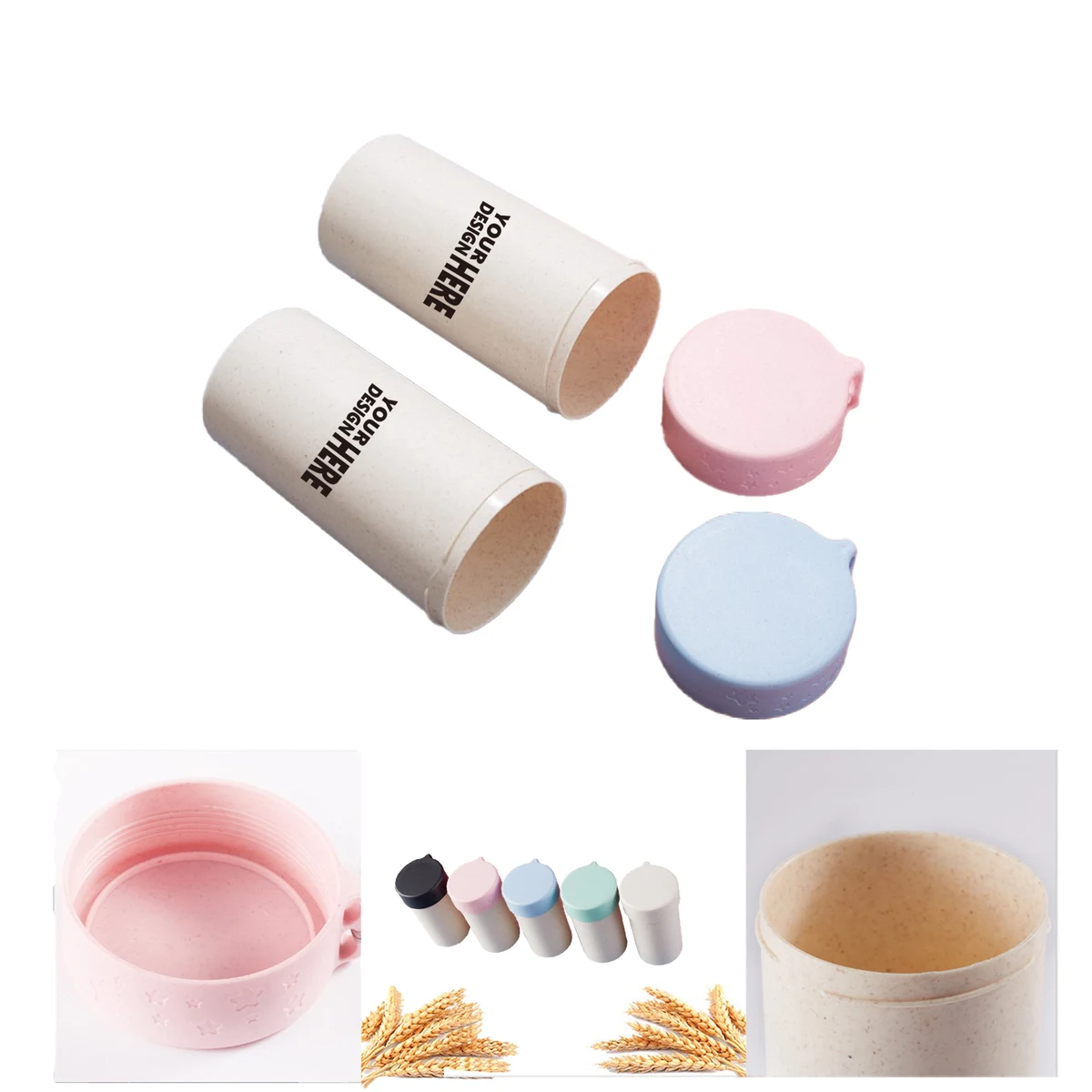 Wheat Water Bottles Cup MMQ50 1