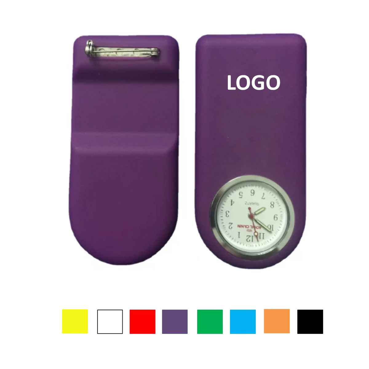 Square Silicone Nurse Watch 1