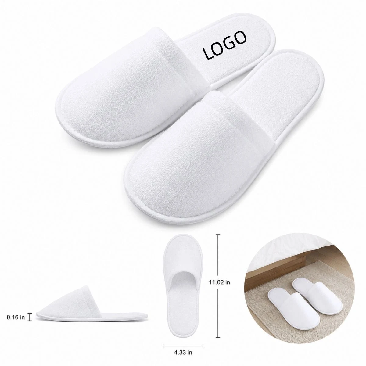 Disposable Hotel Slippers 1