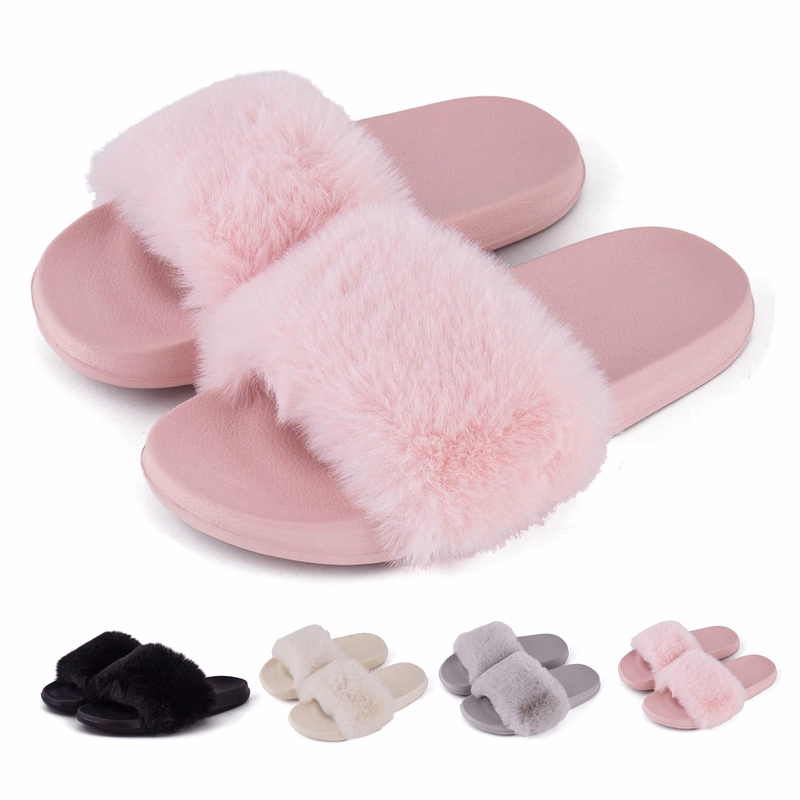 Women Soft Plush Slippers