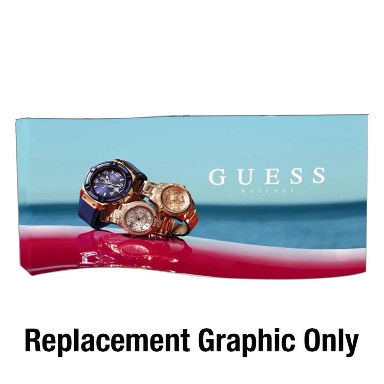 Fabsta™ exhibition table Counter, 2 pieces, Replacement Graphic trade show exhibit table 1