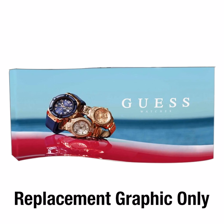 Fabsta™ exhibition table Counter, 2 pieces, Replacement Graphic trade show exhibit table