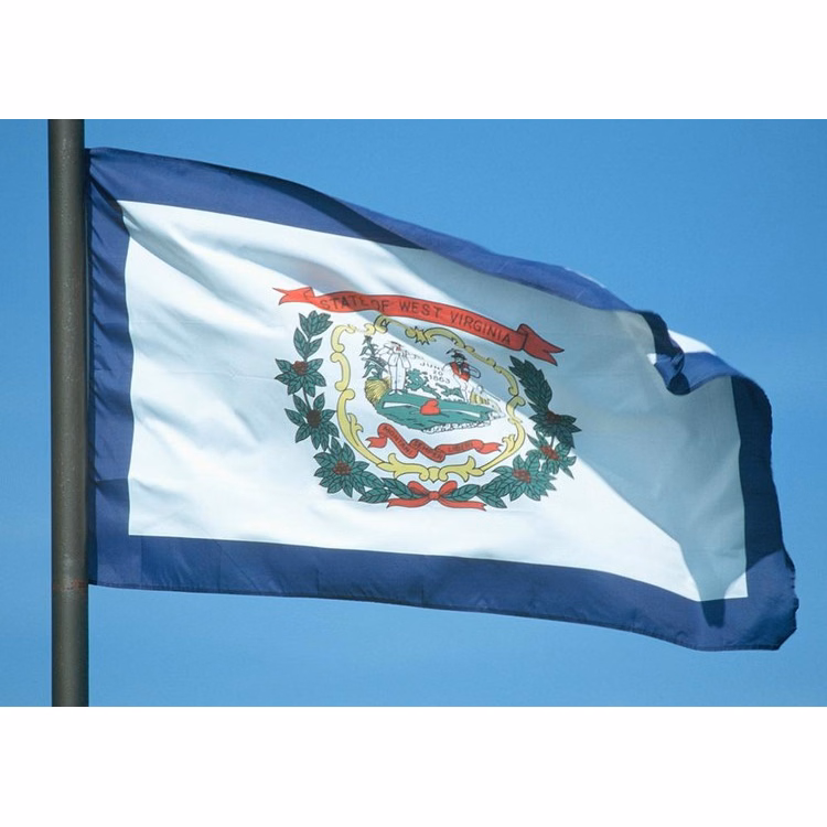 West Virginia State Flag - 2' x 3' - Nylon