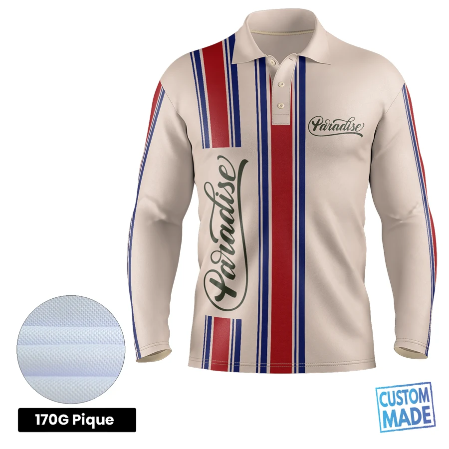 Unisex & Kids' Sublimation Quarter Zip Pullover - Pique 1