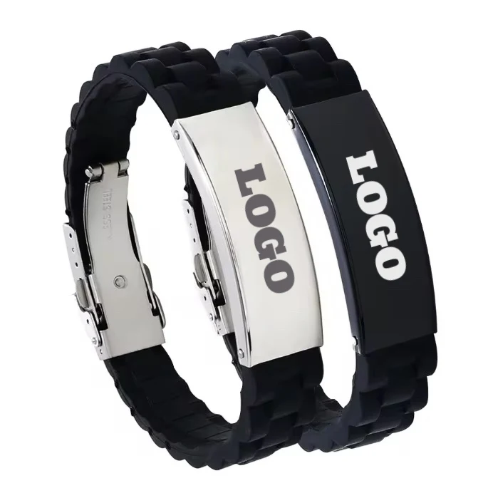 MOQ 10 pcs Stainless Steel Pormotional Bracelet 1