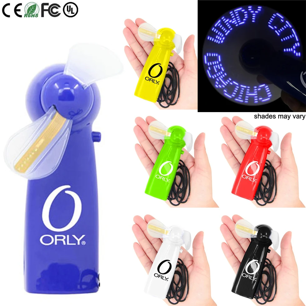 Hypnosis LED Pre Programmed Message Fan 1