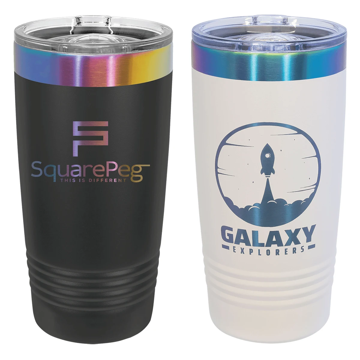 Polar Camel 20oz ION-Plated Prism Tumbler with Sliding Lid 1