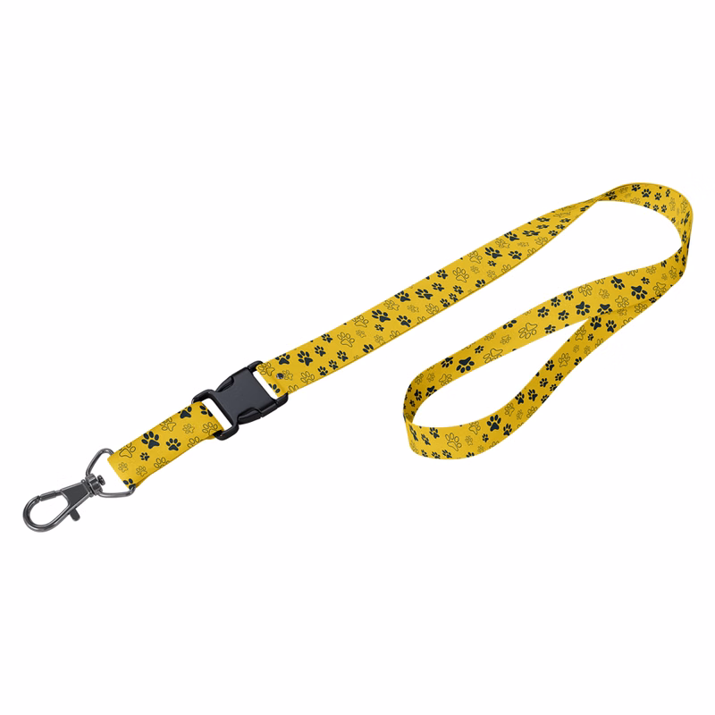 Screen Printed Havy Duty Pet Leash with Snap Carabiner and