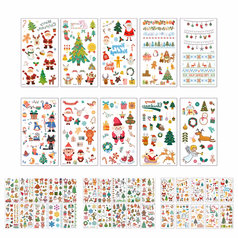 Christmas Tattoo Stickers