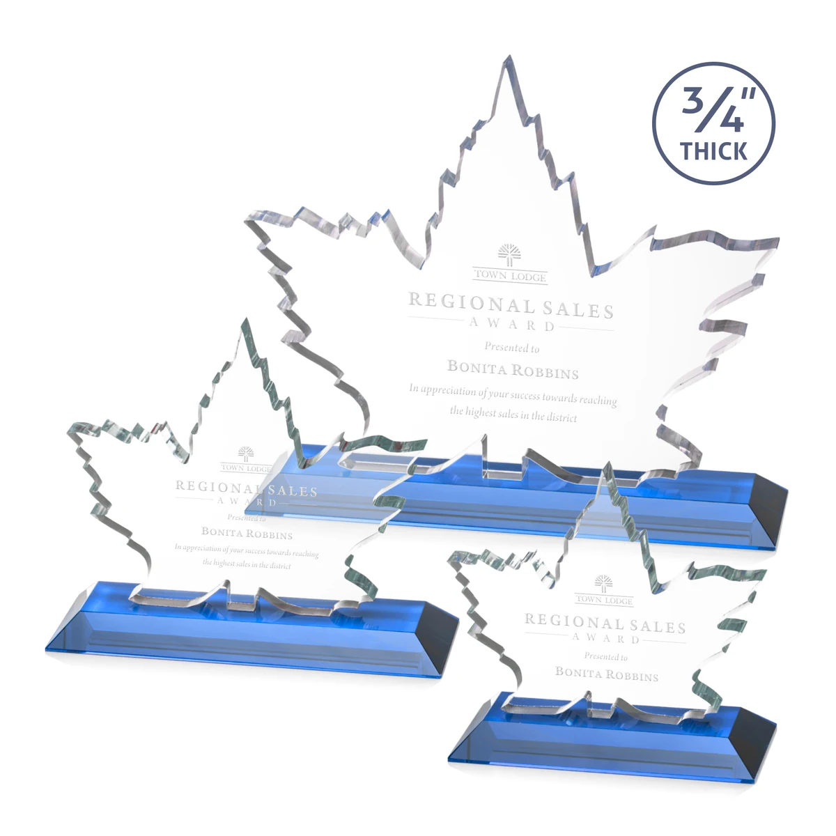Maple Leaf Award - Sky Blue 1