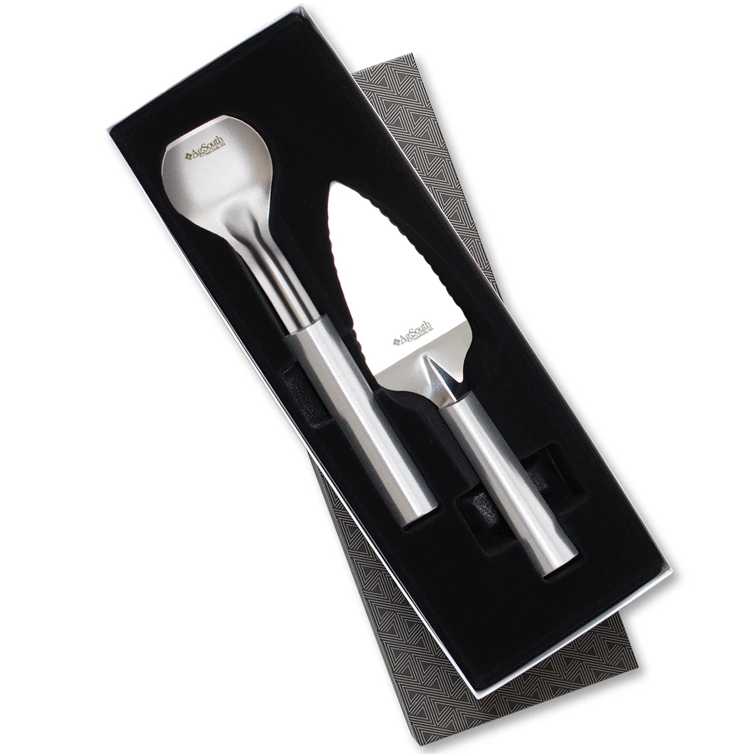 Pie A'La Mode Gift Set w/Silver Handle 1