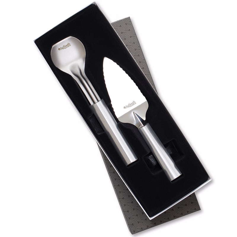 Pie A'La Mode Gift Set w/Silver Handle