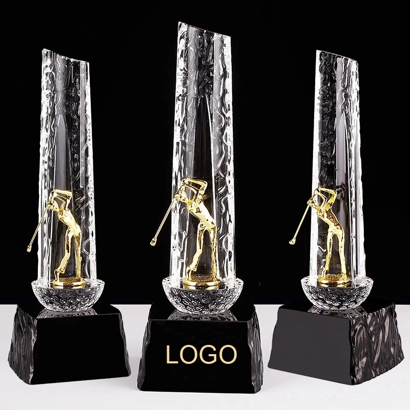 Crystal & Gold Golf Award 1