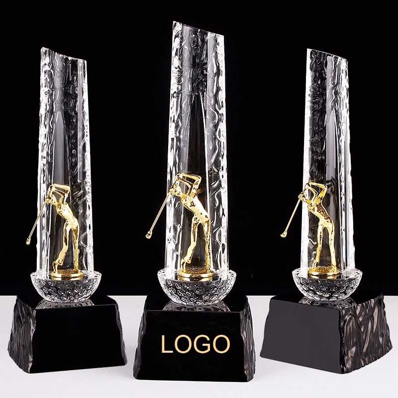Crystal & Gold Golf Award