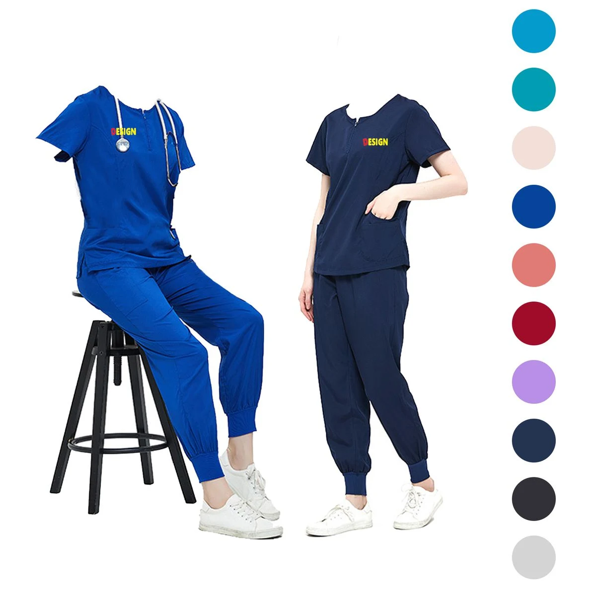 Women's Medical Scrub Set 1