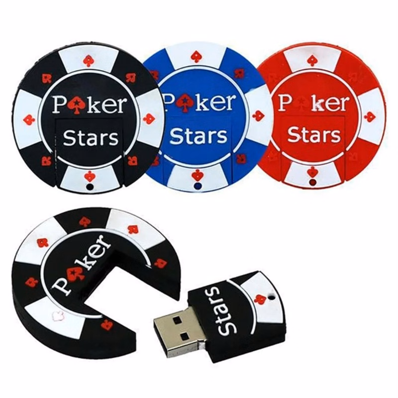Custom Poker Chip USB Flash Drive(8GB)