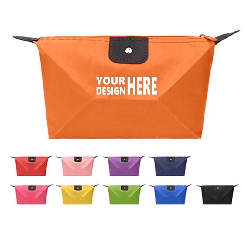 Clutch Style Multi-Color Cosmetic Bag
