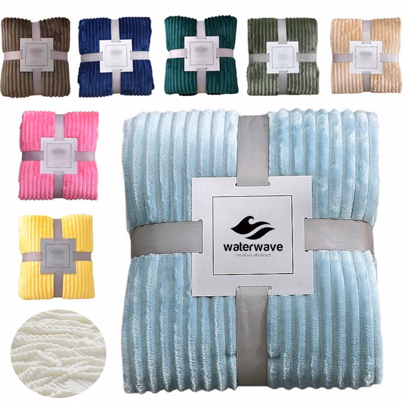 Fleece Extraction Blanket Flannel Air Conditioner Blanket