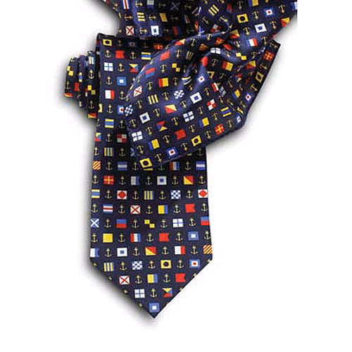 Nautical Flag Tie
