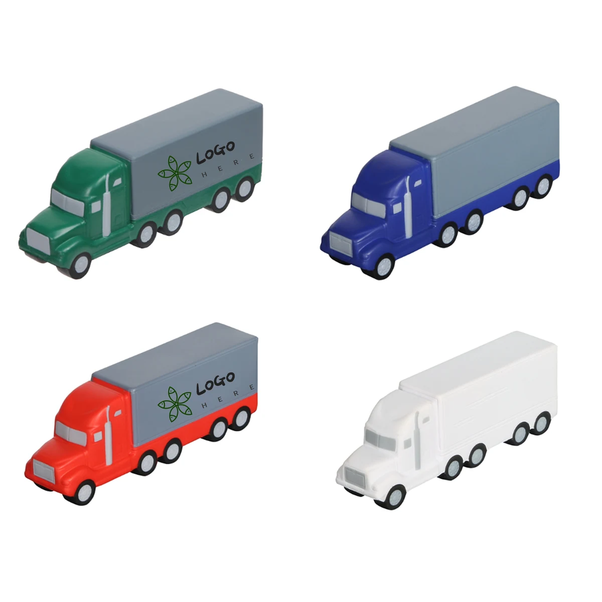 Semi Truck Stress Ball 1