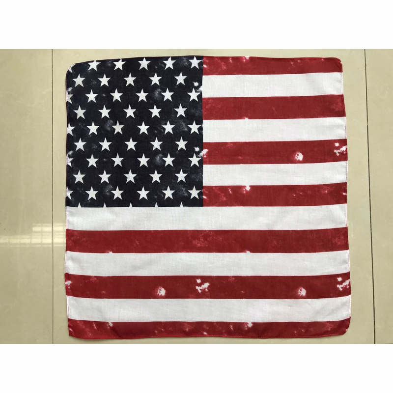 22" Cotton Bandana/Flag Bandana