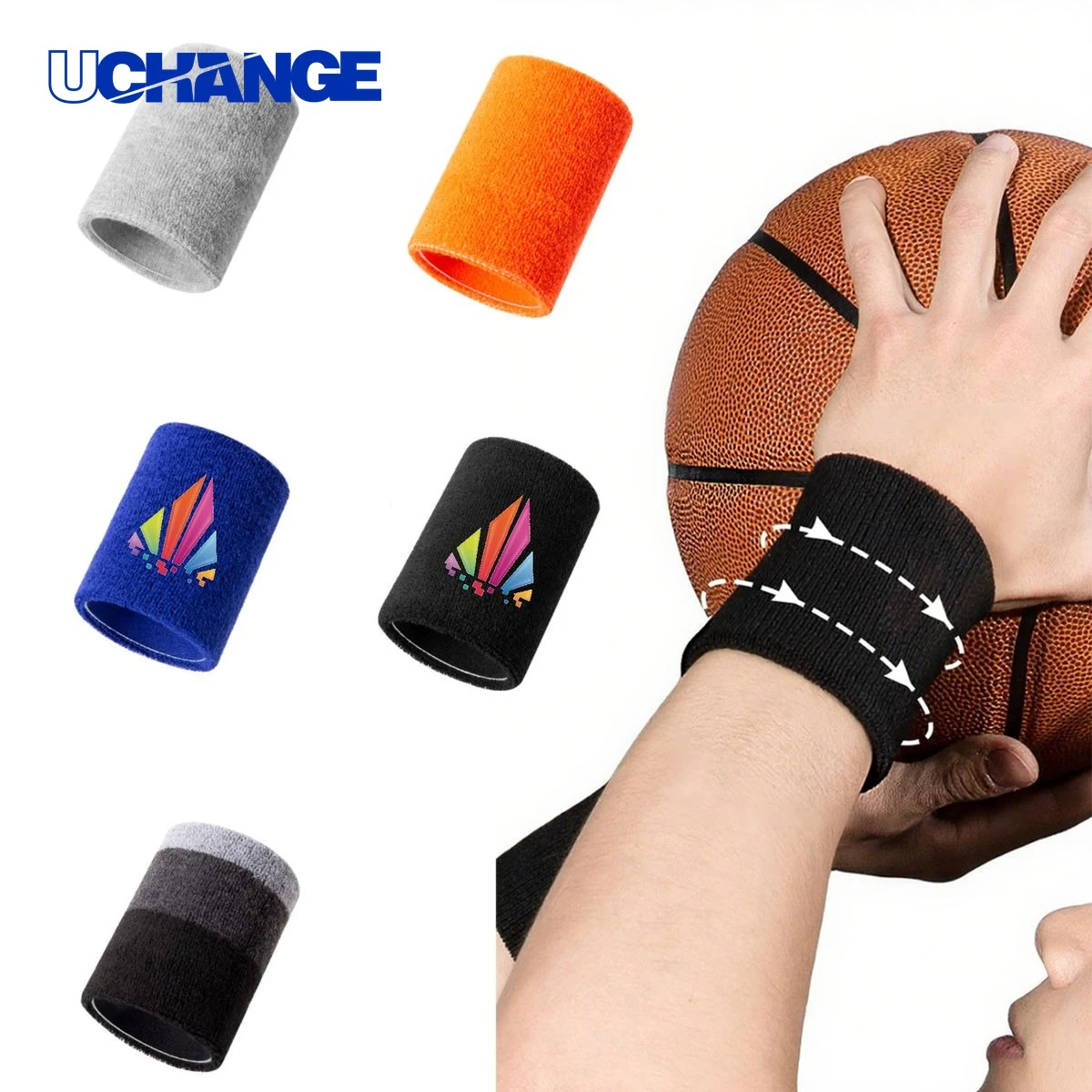 Full Color Elastic Sports Wristband 1