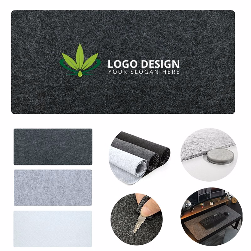 Large Felt Desk Mat For Mouse Keyboard