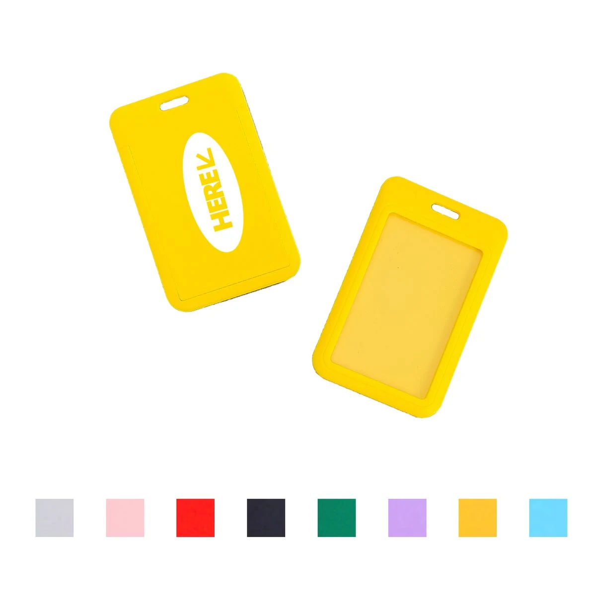 Custom Logo Vertical ID Card Holder 1