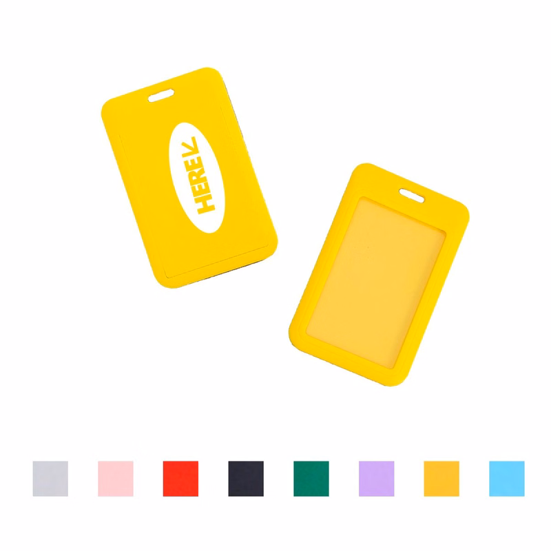 Custom Logo Vertical ID Card Holder