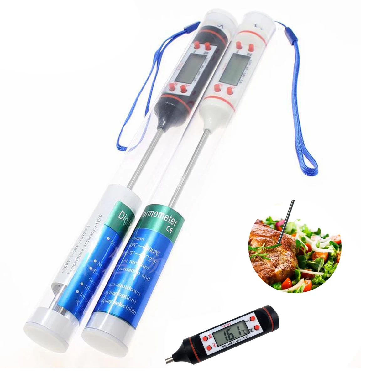 Digital Food Thermometer(Including one battery) 1